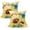 Yellow Sunflower, variant on 2 Pack Oudtdoor Throw Pillow Covers 18x18, Summer Decorative Square Pillow Covers for Home Sofa Couch Bedroom Garden Balcony Hallway Decor (Teal Daisy, 18x18)