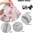 thumbnail image 6 of TSOVTHRID Pink Rose Floral Print 4 Pcs Gaming Chair Covers Slipcovers with Armrest Covers Breathable Computer Chair Cover Stretchy Gamer Chair Cover Cat Scratch Proof, 6 of 7