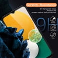 thumbnail image 3 of JETech Screen Protector for Samsung Galaxy A13 / A13 5G/ A12, 9H Tempered Glass Film, Anti-Scratch, HD Clear, 3-Pack, 3 of 7