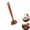Sapele, variant on Wooden Meat Chopper, Wooden Ground Beef Potato Masher, hamburger smasher tool, Multi-Use Wood Meat Separator and Long-lasting Kitchen Utensil