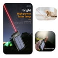thumbnail image 2 of Dexqynl Solar Power Bank with 4 Built-in Cables, 10000mAh Portable Wireless Charger, Laser Light, and LED Display, Outdoor Emergency Power Backup Battery Pack, for iPhone, Samsung,Moto Black, 2 of 8