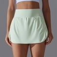 thumbnail image 4 of biudgviw Tennis Skirts for Women Elastic High Waisted Athletic Golf Skorts Stretch Workout Baseball Comfy Skirt with Shorts with Pockets, 4 of 7