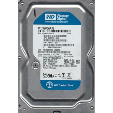 WD3200AAJS-60Z0A0, DCM HARNNT2CG, Western Digital 320GB SATA 3.5 Hard Drive