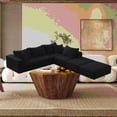 thumbnail image 6 of Modern Sponge Cloud Sofa 162"L Shaped,Free Combination with 6 Pillows, 6 of 19