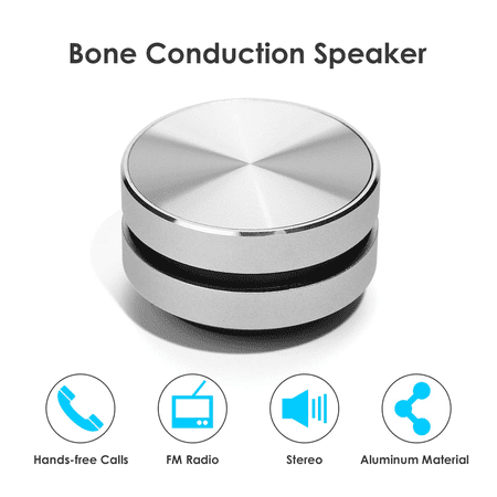 Bone Conduction Speaker Bluetooth Dura Mobi SpeakerTrue Wireless Speakers Portable Compatible with iPhone, iPad, Ship from USA