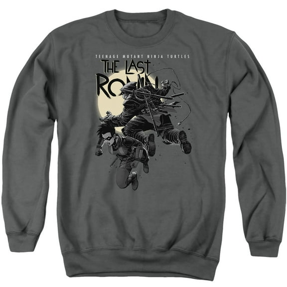TMNT Teenage Mutant Ninja Turtles, Casey Marie Jones Leaping Adult Crewneck Sweatshirt
