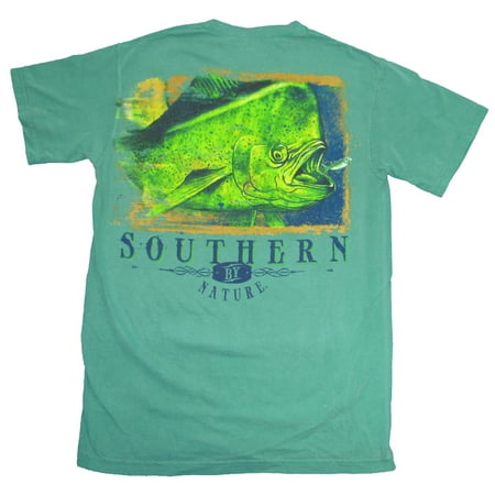 Mens Southern Thread - Southern By Nature Bighead Mahi Pocket T-Shirt