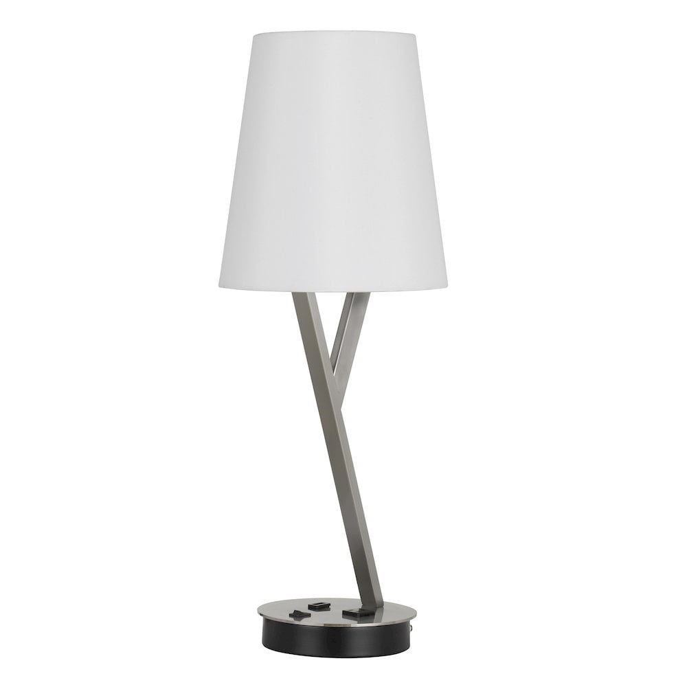 table lamp with outlet and usb port