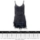 thumbnail image 2 of Mini Vestido Con Tirantes Vestido elegante para mujer Estilo elegante Traje de fiesta de cóctel sin espalda (Negro M) Cgtredaw para Mujer Negro T S, 2 of 8
