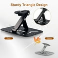 thumbnail image 4 of Salange Projector Foldable Stand, for Home Theater Projetor Bracket Suit Ceiling Table Wall Mount, 180-Degree Rotation, Black, 4 of 9