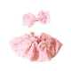 thumbnail image 1 of Adorable atuendo de muñeca de peluche, atuendo de reemplazo de muñeca, disfraz con mini tocado rosa, 1 of 9