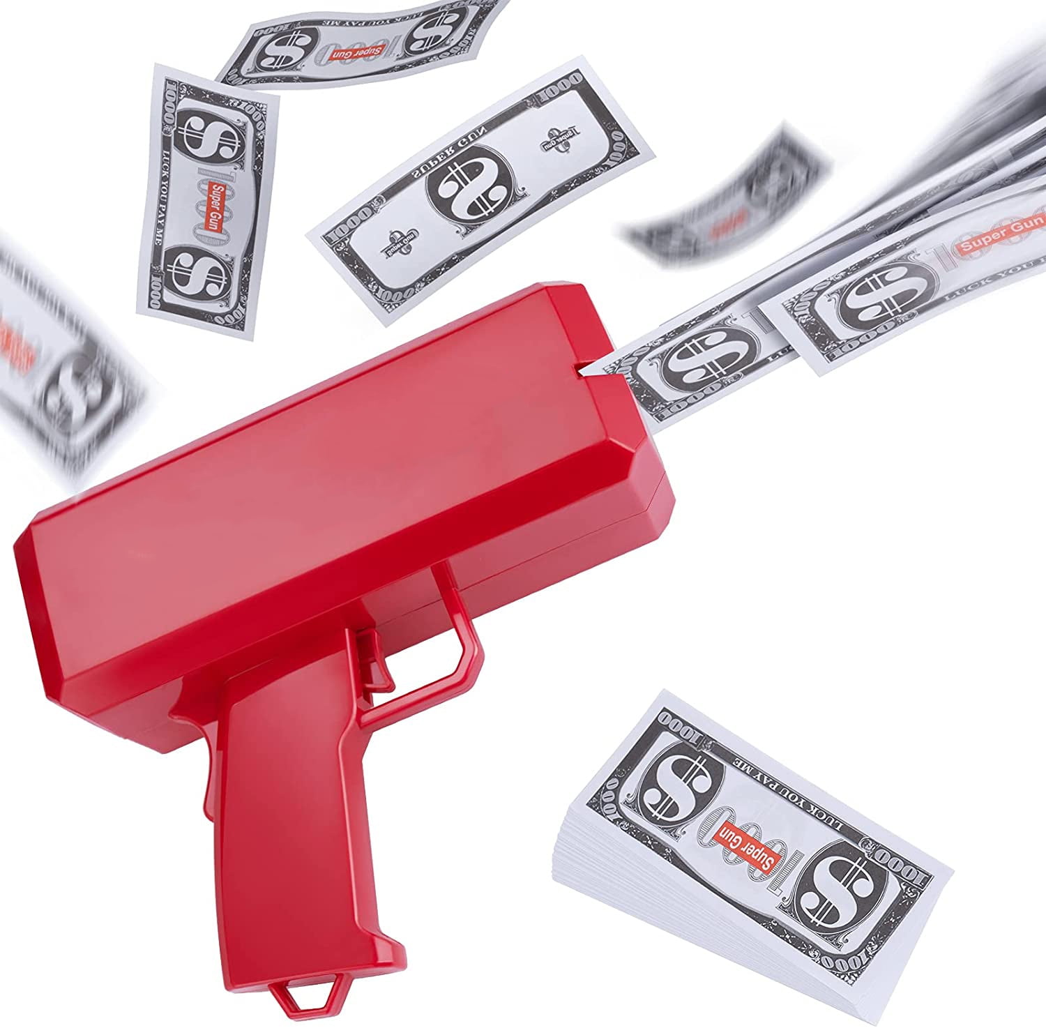 Money Weapon Cash Money Gun Super Gun Spray Gun Making A Cash Rain Money Toy Gun ...
