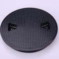 thumbnail image 4 of Shisuyan Housse de Trappe Ronde Noire en ABS Protection de Pont 1Ensemble, 4 of 9