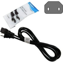 HQRP 10ft AC Power Cord for Sony KDL-46XBR6 KDL-46z5100 KDL-52WL140 KDL-46XBR8 KDL-46xbr9 Bravia HDTV TV LCD LED Plasma Mains Cable