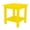 Canary Yellow Paint, variant on Versaloft Solid Wood Amish End Table with Shelf in Unfinished - Living Room Side Table Made in the USA