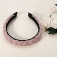 thumbnail image 6 of Fabric Hairbands No Slip Fashion 0.79" Wide Hair Accessories Pink Headbands for Women, 6 of 8