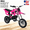 00 (Pink), variant on Floseru 49cc Kids Dirt Bike, 2-Stroke Dirt Bike for Kids,Gas Power Motocross, Off Road Mini Motorcycle, Gas Bike Load 220LBS Springs Soft Seat Cushion Pocket Motorbike with Front Rear Disc Brakes