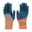 Blue, variant on Puncture Resistant Gloves, 2-Pack Green Nitrile-Dipped Safety Gloves - Abrasion-Resistant, Puncture-Resistant, Oil-Resistant, Breathable, Anti-Slip - Construction, Machining, Home