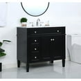 thumbnail image 2 of 36 inch single bathroom vanity in Black, 2 of 8
