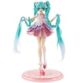 thumbnail image 5 of Figura de Anime Hatsune Miku, cantante Virtual, estatua de Manga, modelo de juguetes, escritorio de computadora, decoración de pasteles, regalo de juguete kawaii, 5 of 5