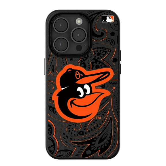 Keyscaper Baltimore Orioles Paisley iPhone Magnetic Bump Case