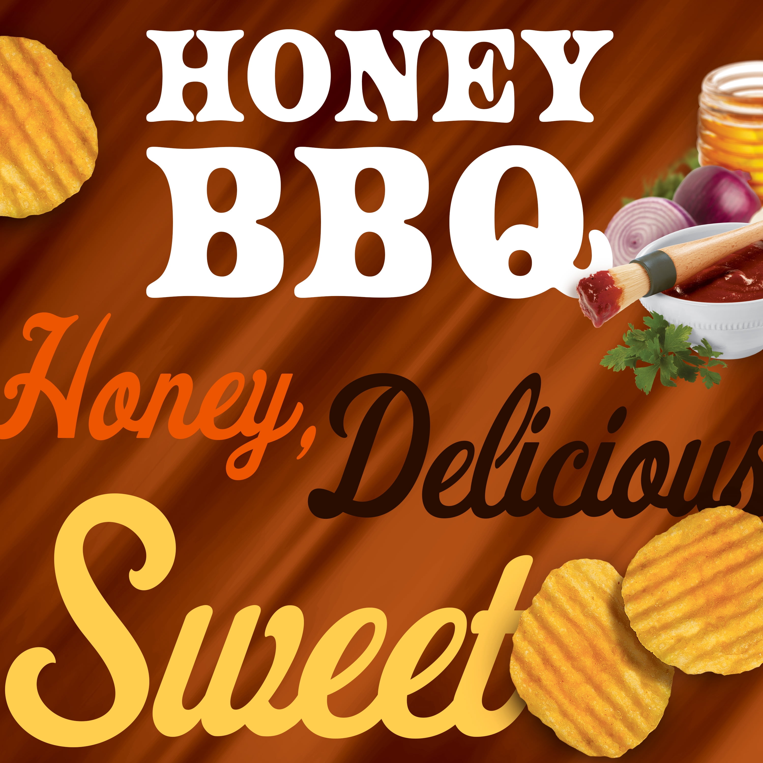 Herr's Potato Chips Honey BBQ