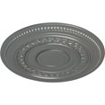 thumbnail image 3 of Ekena Millwork 18"OD x 1 1/4"P Oldham Ceiling Medallion (Fits Canopies up to 8 5/8"), Hand-Painted Silver, 3 of 5