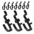 thumbnail image 4 of KONTONTY 10Pcs Black Plastic Pegboard Hooks for Garage and Warehouse, 4 of 8