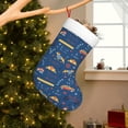 thumbnail image 2 of Cauagu French Bulldog Dog In Beret for Christmas Stockings,1-Pack Large Xmas Stocking Holiday and Farmhouse Stocking Fit for Christmas Holiday Party Decoration(17.7*11 Inch), 2 of 7