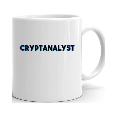 

Tri Color Cryptanalyst Ceramic Dishwasher And Microwave Safe Mug By Undefined Gifts