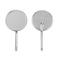 thumbnail image 3 of Tebru 20X  Mouth Glass Mirror Head Reflector Odontoscope #4 #5 Stainless Steel, 3 of 8