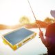 thumbnail image 1 of Señuelo de pesca de doble cara, anzuelos para cebo, accesorio, caja de almacenamiento, contenedor, conveniente para clasificar, alta capacidad, diseño Amarillo Grande Soledad Caja de aparejos de pesca, 1 of 8