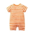 thumbnail image 2 of HWJAD Baby Girls Boys Rompers Short Sleeve Cotton Toddler Fox Jumpsuit Summer Baby Clothes One-Piece Outfit, 2 of 6