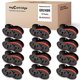 thumbnail image 1 of Repuesto Porelon 11216 GR24 para Calculadora Compatible NuKote BR80c Dataproducts R3027 Sharp El-1197 (Negro/Rojo, 12 Paquetes), 1 of 3