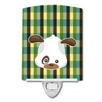 Caroline's Treasures BB6925CNL Dog Face Ceramic Night Light, 6x4x3", multicolor