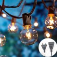 Wire Write String Solar String Lights, Eurometer Tungsten Wire 7.65 Meters 25 Lights + 2 ...