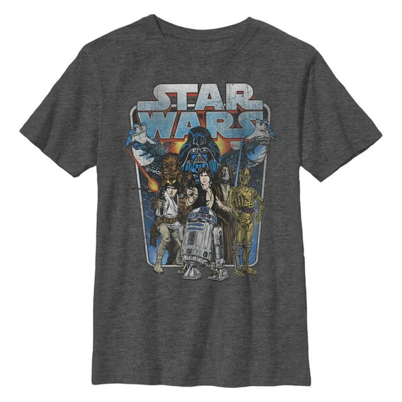 Boy's Star Wars Classic Battle Graphic T-Shirt