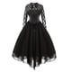 thumbnail image 1 of Vestido Retro Vestido Gótico Vestido de Gasa de Encaje Mujeres Estilo Gótico Banquete Festival Vestido de Encaje Vestido Vintage Gasa Vestido de Manga Larga Odeerbi ODB114162, 1 of 4