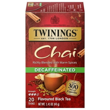 Twinings Twining Tea Decaf Chai - 20 Ct - 3 Pk