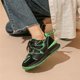 thumbnail image 4 of 2022 nuevas zapatillas de deporte de estilo deportivo coreano para mujer, zapatos de plataforma plana, moda de primavera, zapatos casuales de suela gruesa cómodos para mujer, 4 of 5