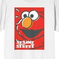 thumbnail image 2 of Sesame Street Elmo Laughing Men's White Graphic T-Shirt - 6XL, 2 of 4