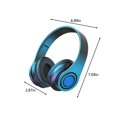 thumbnail image 3 of Micrófono Bluetooth Auriculares Bluetooth Inalámbricos Auriculares Bluetooth 5.2 para Deportes Electrónicos, Baja Latencia, Cómodos de Usar, 20 Horas de Uso, Auriculares Plegables Y Ligeros, con Micró, 3 of 8