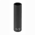 thumbnail image 2 of Grey Pneumatic 3/8" Drive x 21mm Deep - 12 Point Socket, 2 of 2