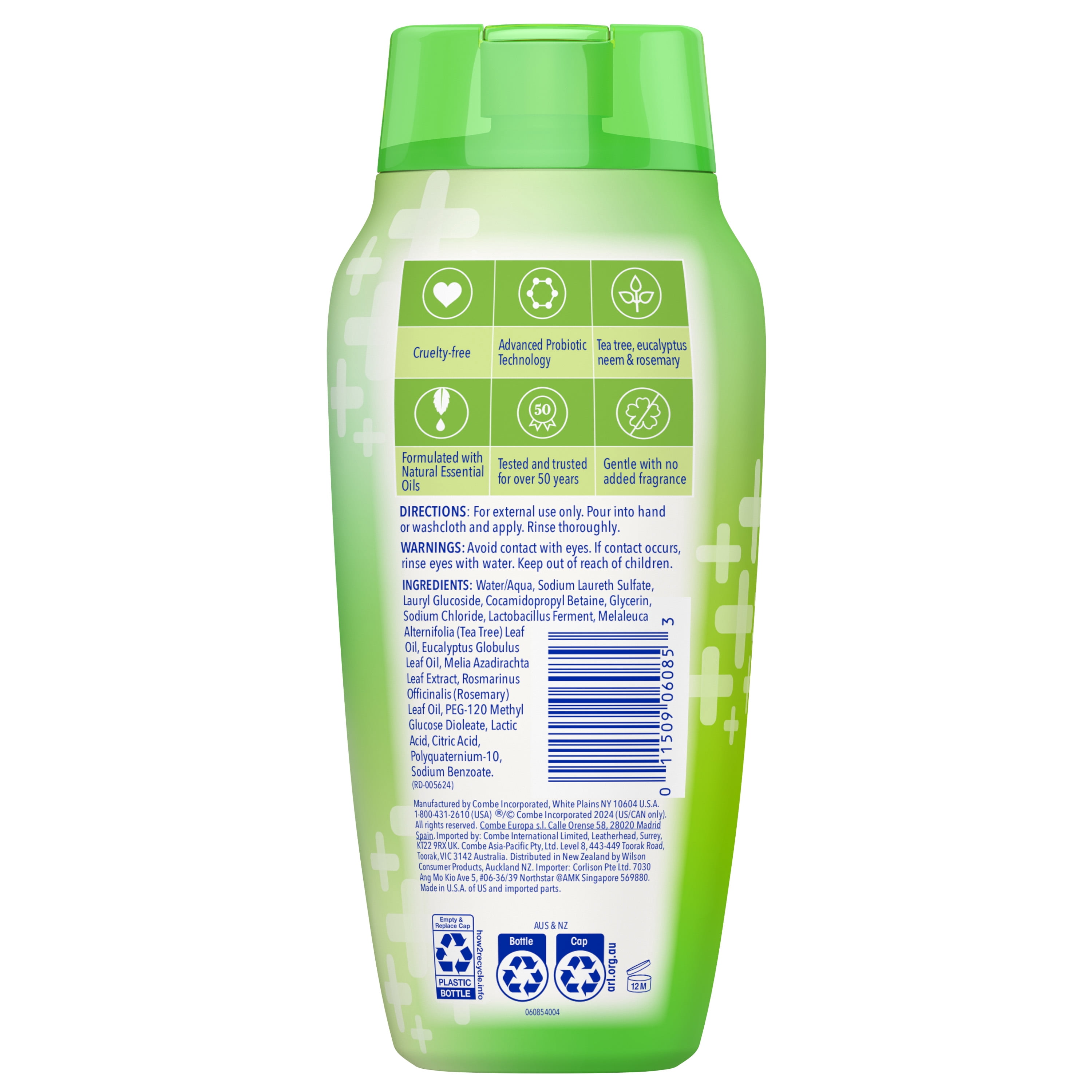 Vagisil Daily Intimate Vaginal Feminine Wash, Healthy Detox, 12 fl. oz. (Pack of 3)