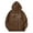 Brown, variant on Womens Hoodies Beige Women's Cozy Pocket Hoodie Casual Everyday Pullover Comfort Wear Womens Sweatshirt L