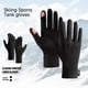 thumbnail image 5 of Guantes interiores de esquí y ciclismo G, forro de ciclismo de invierno, guantes de pantalla externa cálidos antideslizantes L, impermeables y transpirables, a prueba de viento y cálidos,, 5 of 8