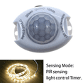 thumbnail image 4 of 4X PIR Infrared Motion Sensor Detector DC5-24V Auto On/Off Timer Switch LED Light Body PIR Motion Sensor Lamp(White), 4 of 6