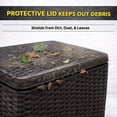 thumbnail image 4 of Real Hose Storage Outdoor Garden Hose Storage Holder, Decorative Garden Hose Storage Box, Storage for Garden Tools, Garden Hose, Lawn and Garden Products, 200ft Hose Capacity, 4 of 8