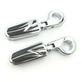 thumbnail image 1 of HTT-MOTOR 1 1/4" mount Flame Foot Pegs P Clamps For Honda Shadow Magna 750 valkyrie 1800, 1 of 6