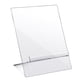 thumbnail image 1 of Soporte para libros de cocina, receta que ahorra espacio, soporte acrílico transparente para libros de cocina, ajustable para lectura manos libres, antideslizante, alto, 1 of 5